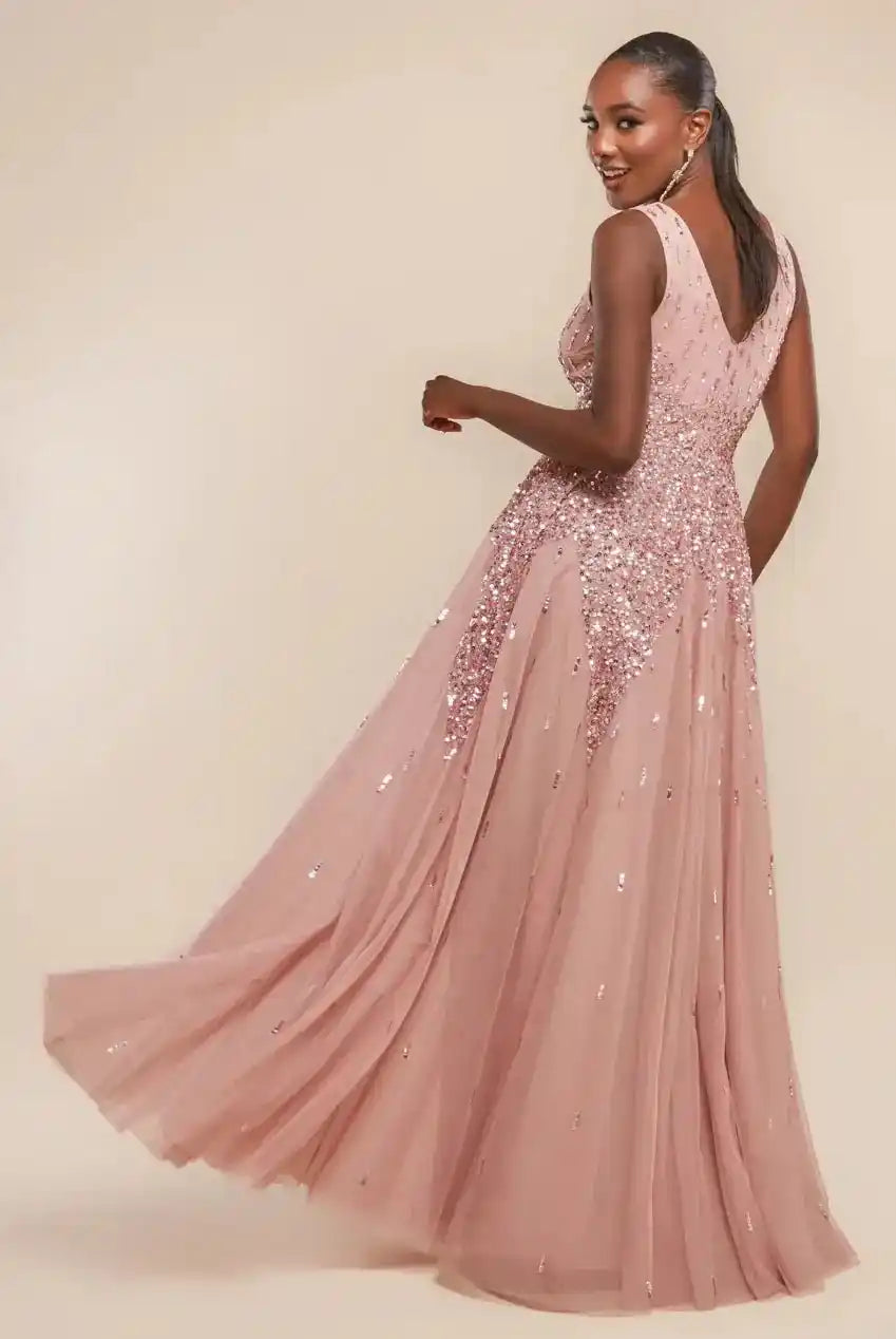 Goddiva Sequin Ombre Maxi Dress | Evening Gown | Cargo Clothing Goddiva Sequin Ombre Maxi Dress | Evening Gown | Cargo Clothing