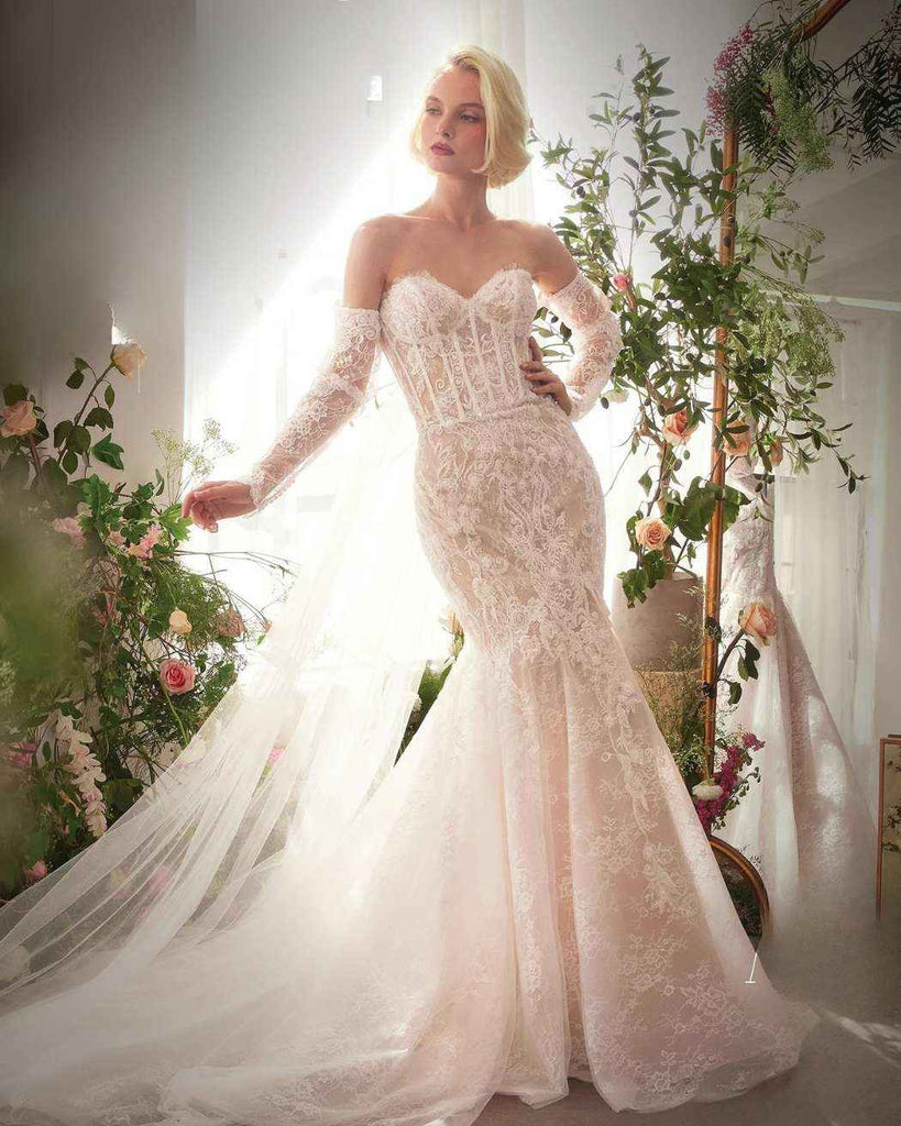 Designer wedding gowns and bridal dresses at Cargo Clothing Cornwall.