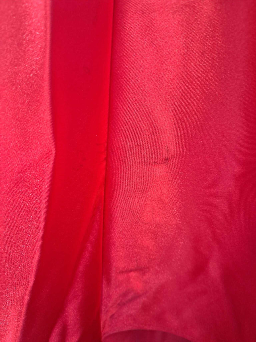 Red beaded corset dress 