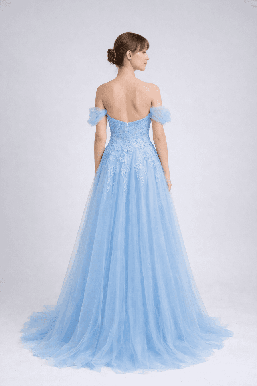 princess polly baby blue dress Baby Blue Corset Dress - Ylona