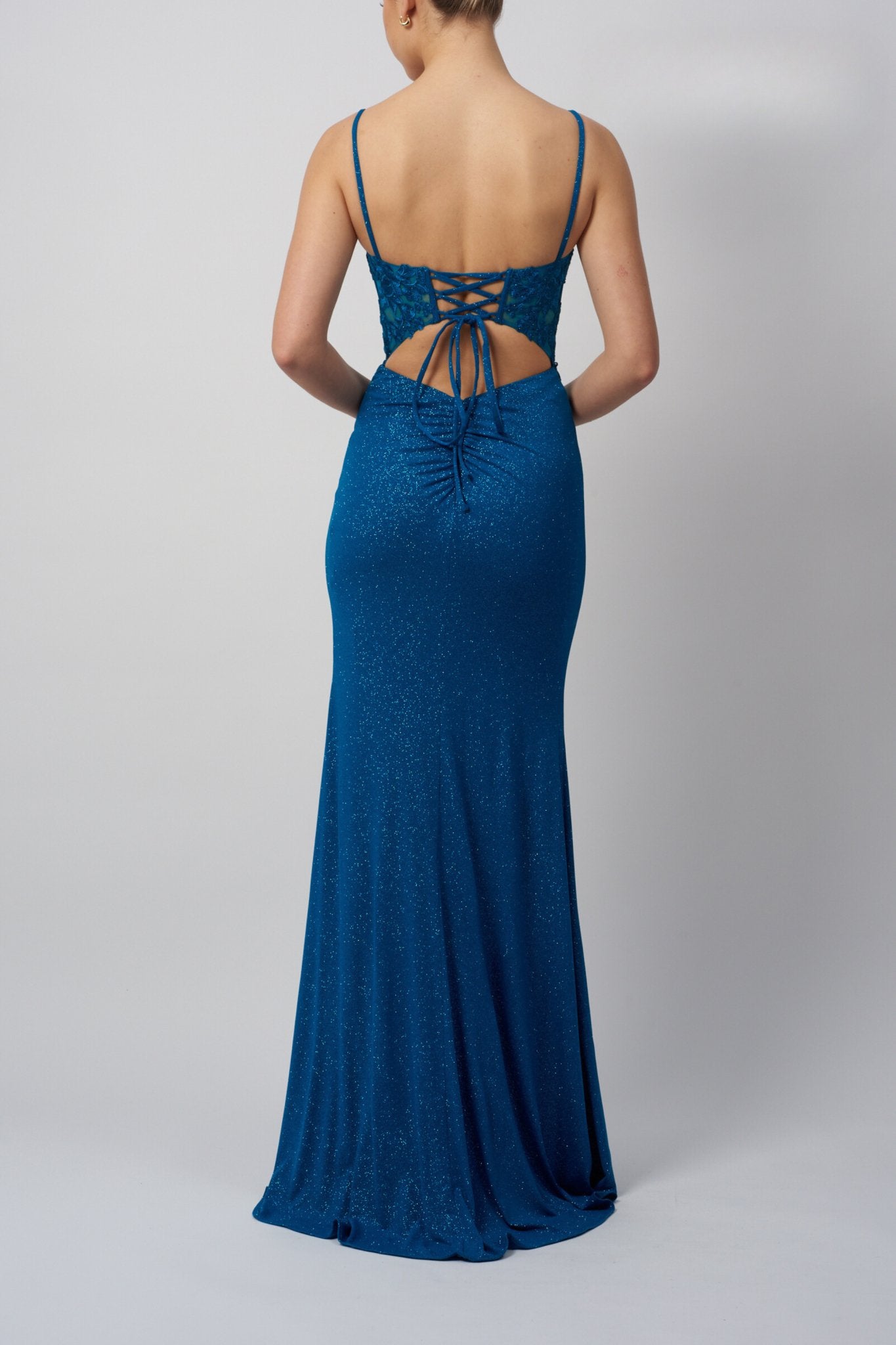 mascara navy prom dress mc18332 Prom Dress by Mascara London