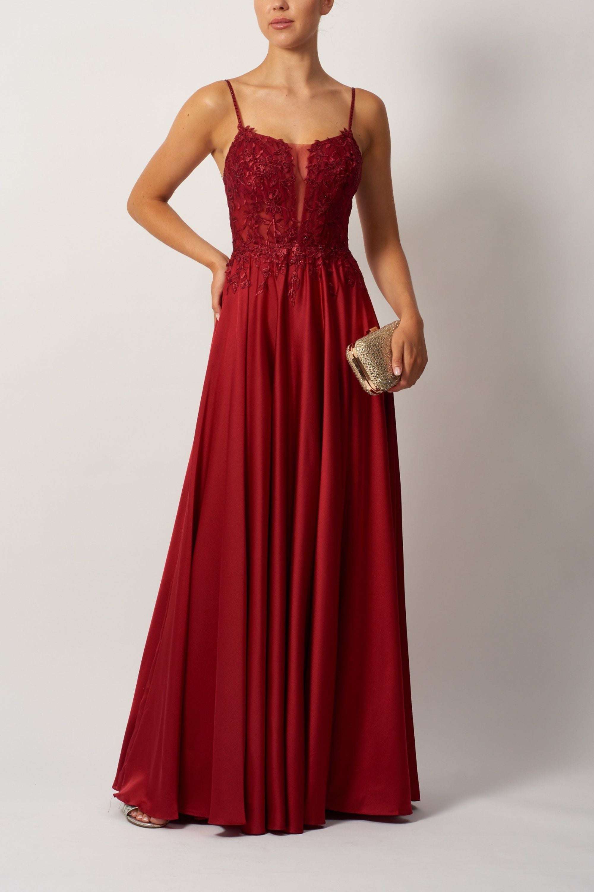 Wine Corset Dress - Satin Bridesmaid Corset Bodice | Lace Up Wine Corset Dress - Satin Bridesmaid Corset Bodice | Lace Up