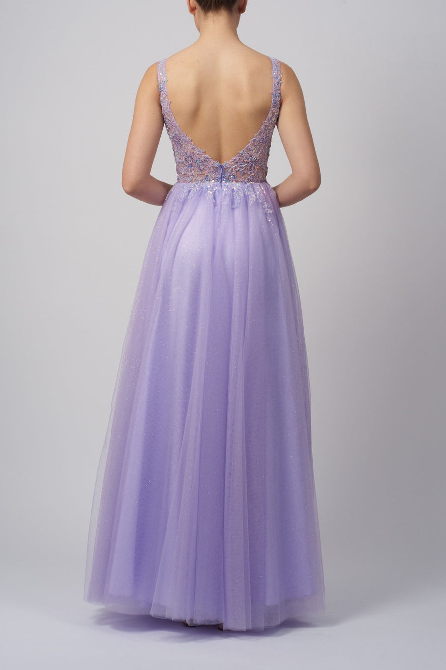 Mascara London Prom Dress - Lilac Tulle