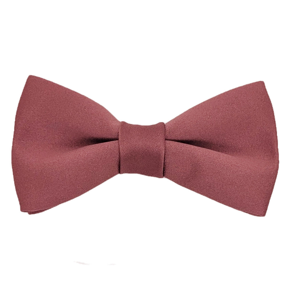 Rosewood boys bow tie with elastic neckstrap, pre-tied for children aged 4 and under. Stylish accessory for formal kids' apparel.