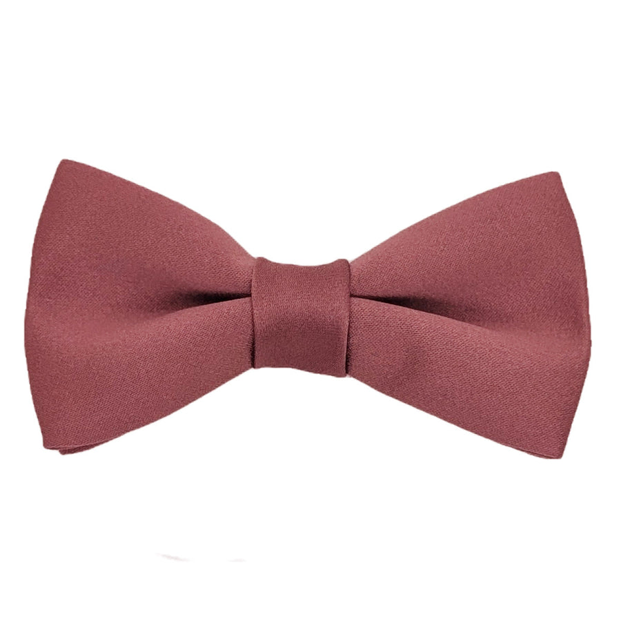 Rosewood boys bow tie with elastic neckstrap, pre-tied for children aged 4 and under. Stylish accessory for formal kids' apparel.