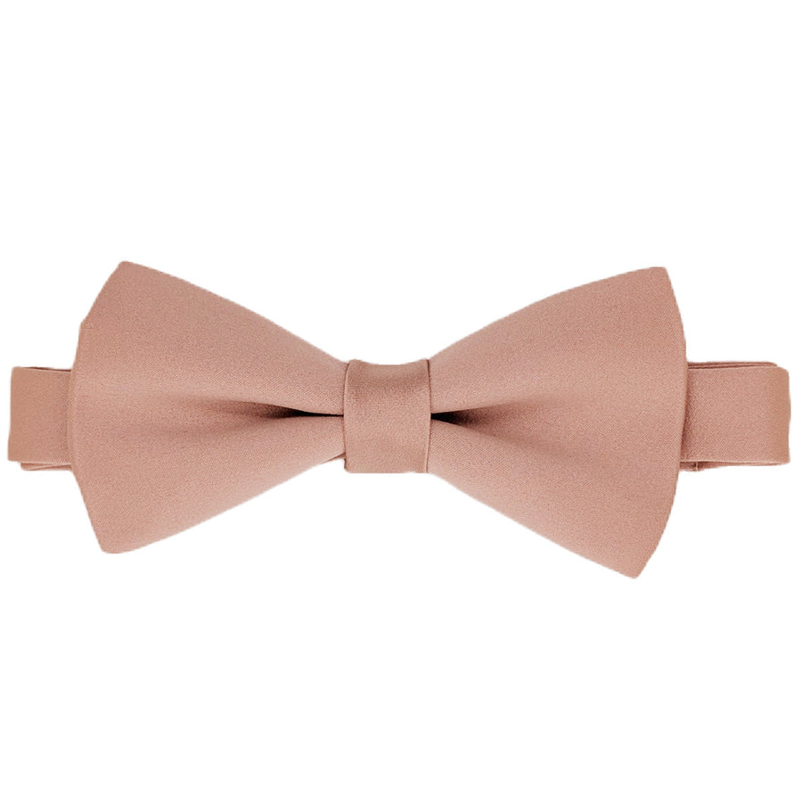 Taupe Bow Tie - Wedding Accessory | Handmade, Adjustable, Durable. Classic pre-tied taupe bow tie with smooth finish, ideal for groomsmen attire.