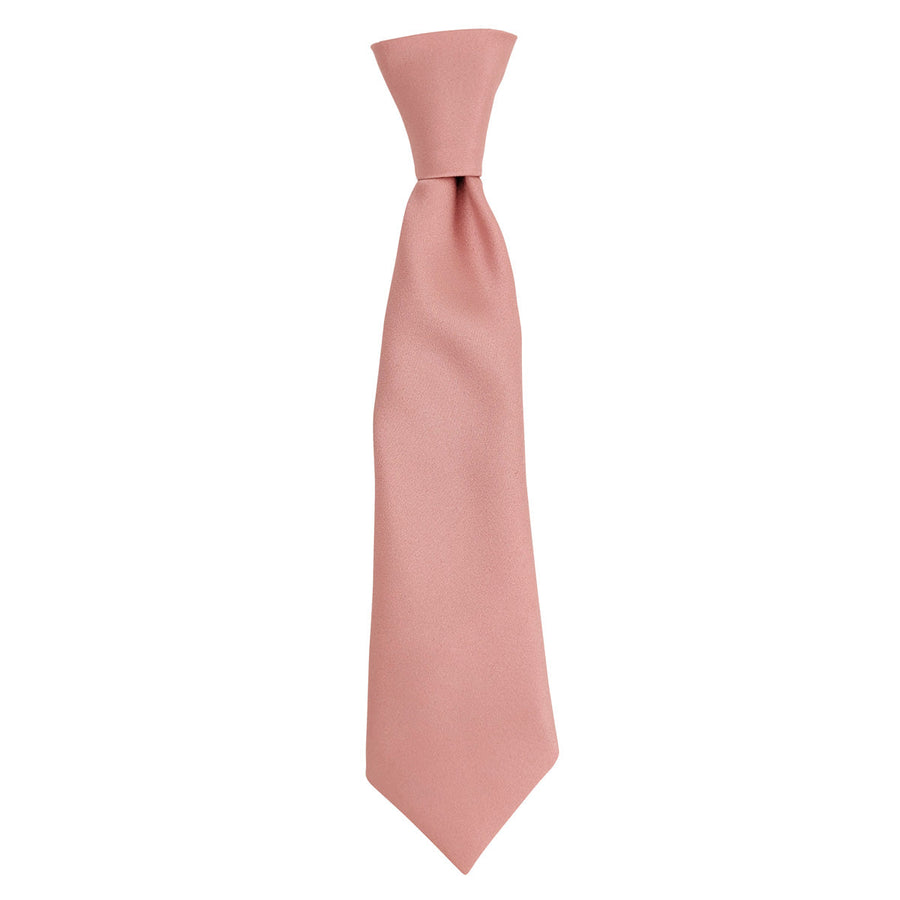 Rose Gold Boys Wedding Tie in a classic knot, handmade in the UK. Ideal for page boys, available in custom sizes for formal occasions.