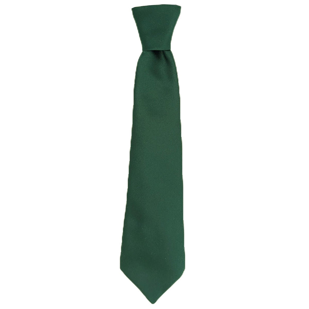 Hunter Green Boys Tie in a classic knot, perfect for weddings. Handmade and durable, ideal for formal childrenswear and special occasions.