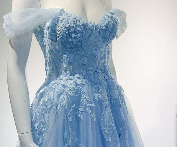 Femme Fatale Corset Baby Blue