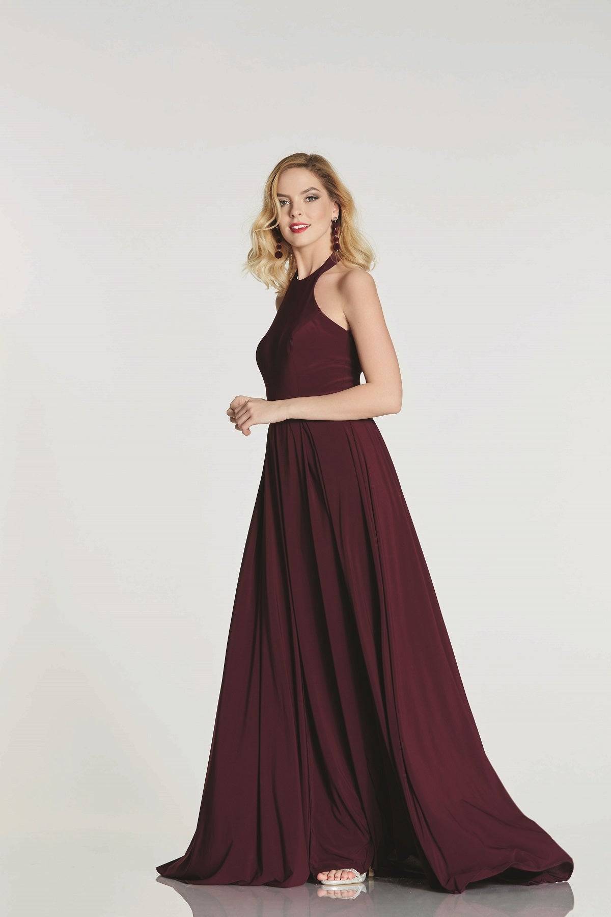Annabelle Burgundy Prom Dress - High Low | Tiffanys Prom Annabelle Burgundy Prom Dress - High Low | Tiffanys Prom
