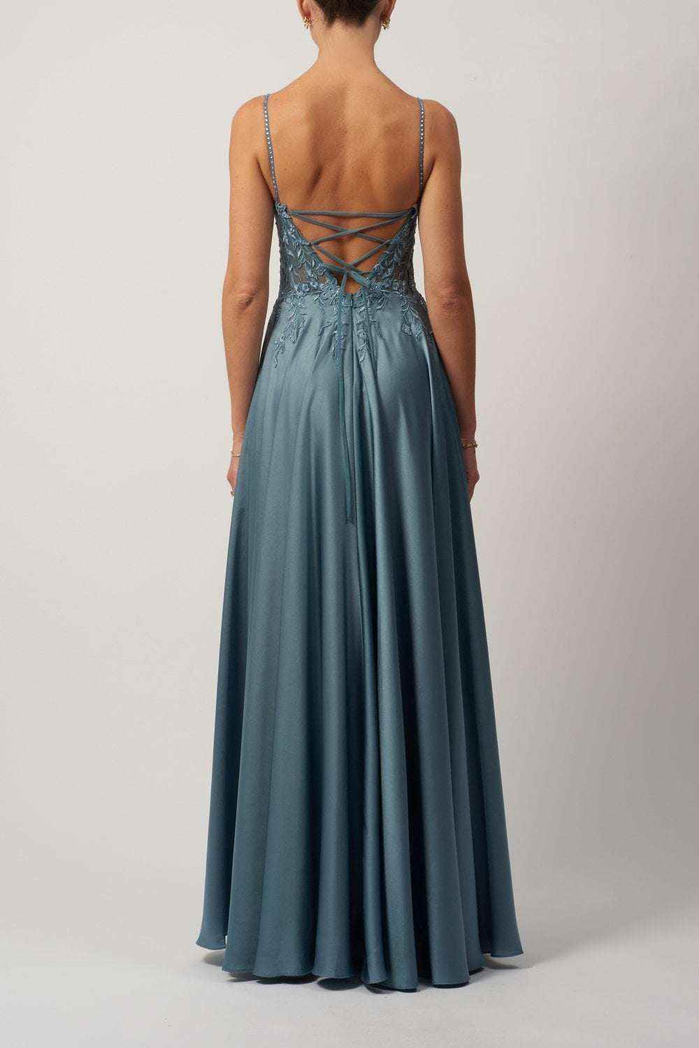 Wine Corset Dress