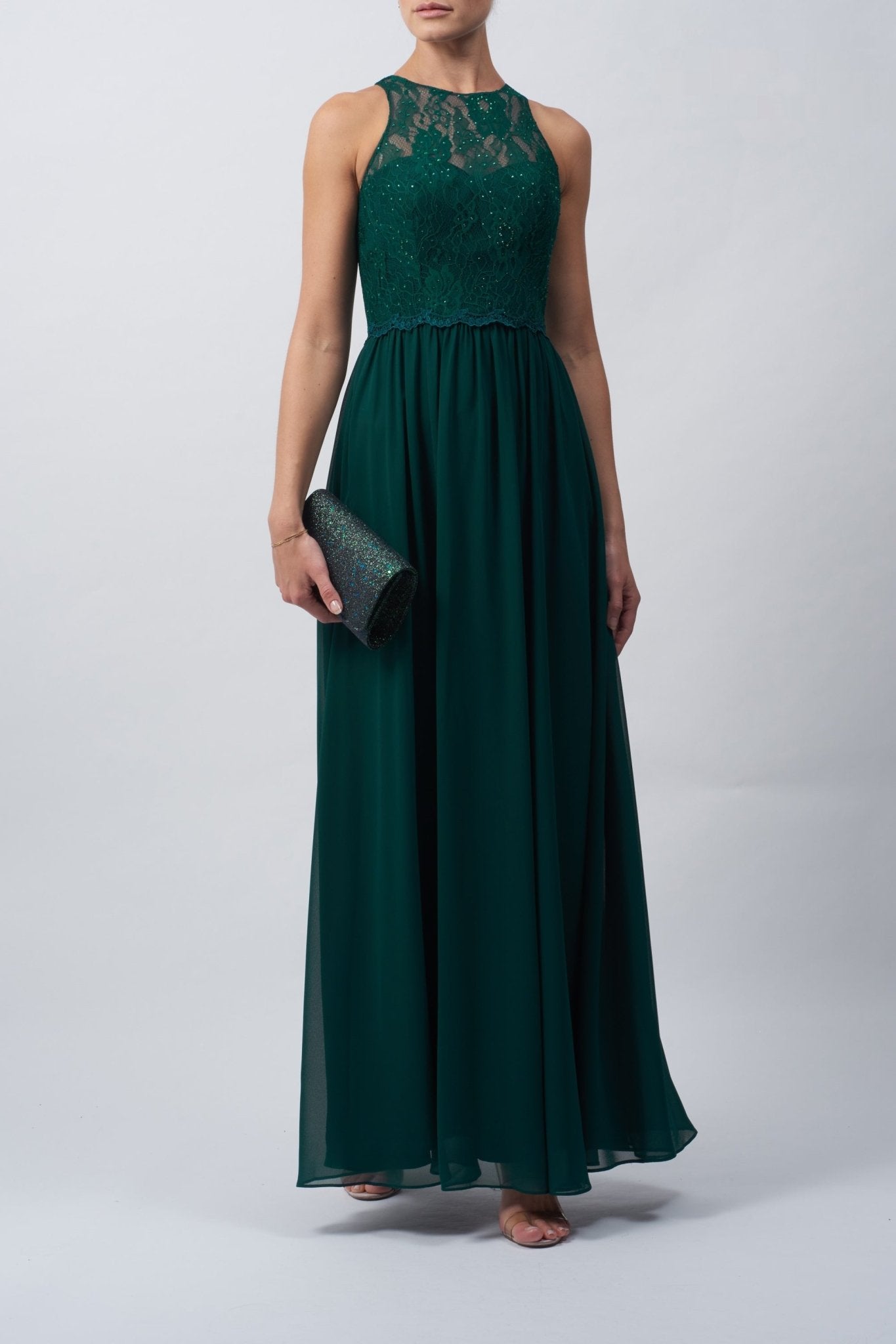 slim fit dress slacks Primavera 13140 Dress 16 / Forrest Green main image 1