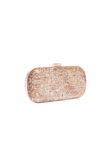 Gold CB963 Wave sequin evening bag - Cargo Clothing