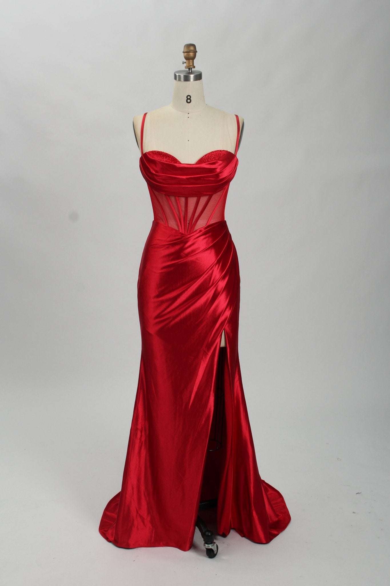 ASHLEY Beaded Corset Dress