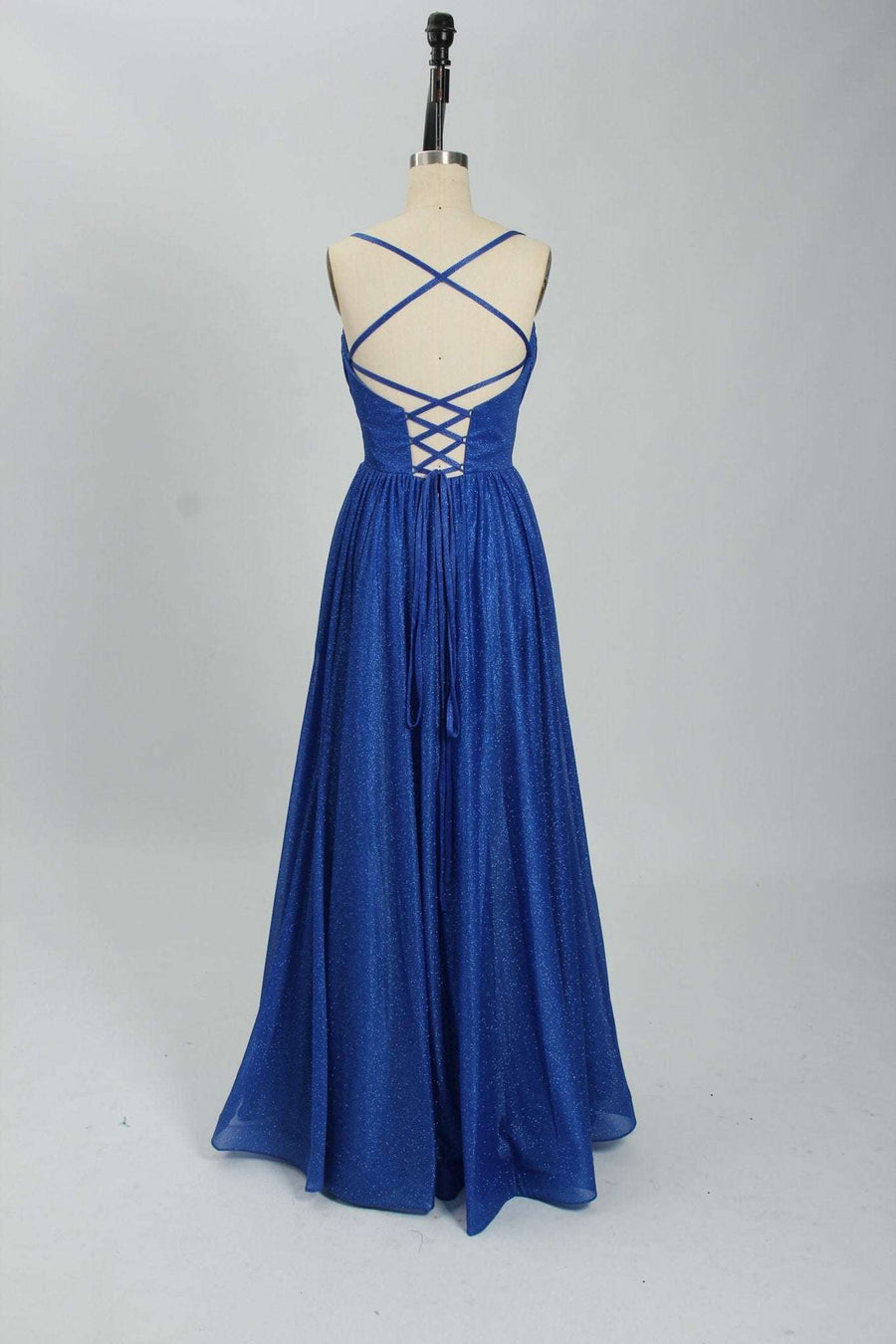 Royal Blue SABRINA Sweetheart Full Skirt Glitter Dress Royal Blue SABRINA Sweetheart Full Skirt Glitter Dress